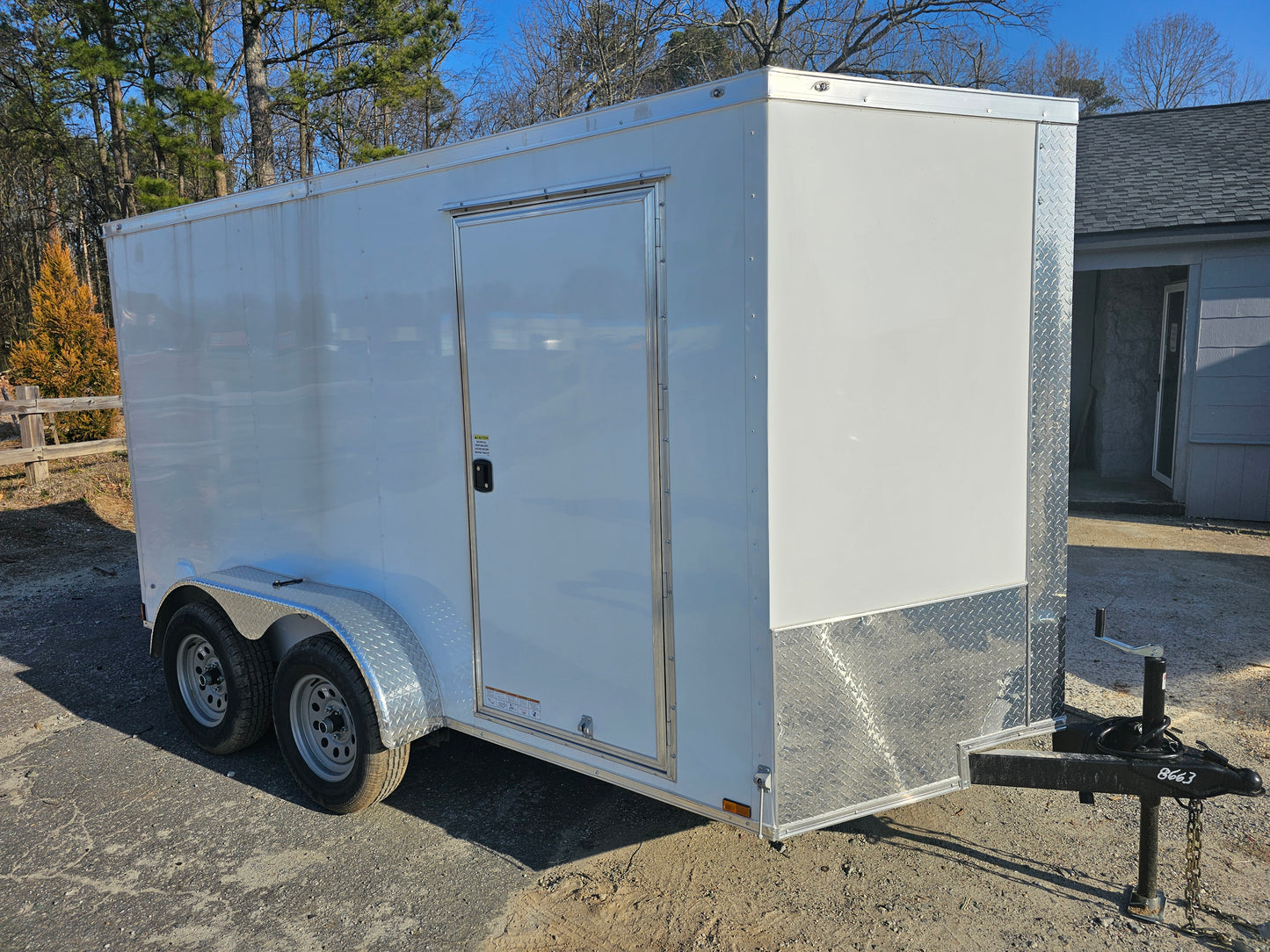 7X14 Enclosed Trailer