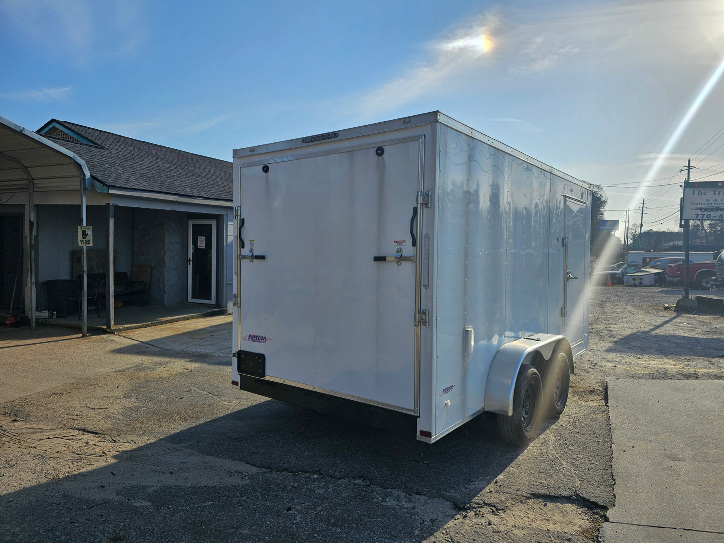 7X14 Enclosed Trailer