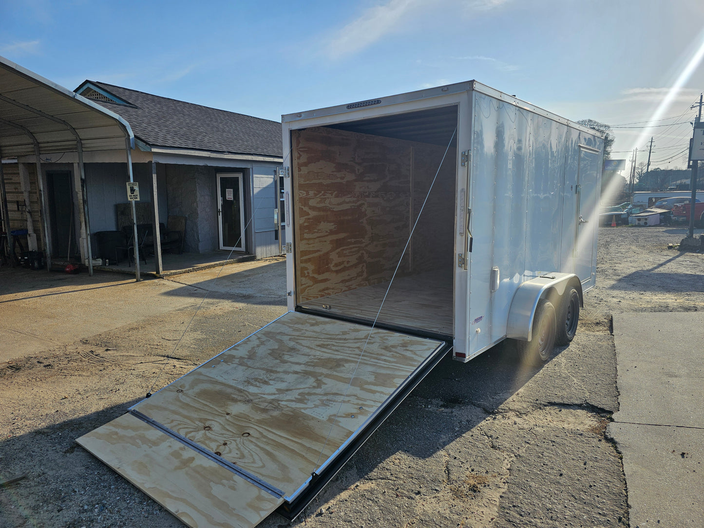 7X14 Enclosed Trailer