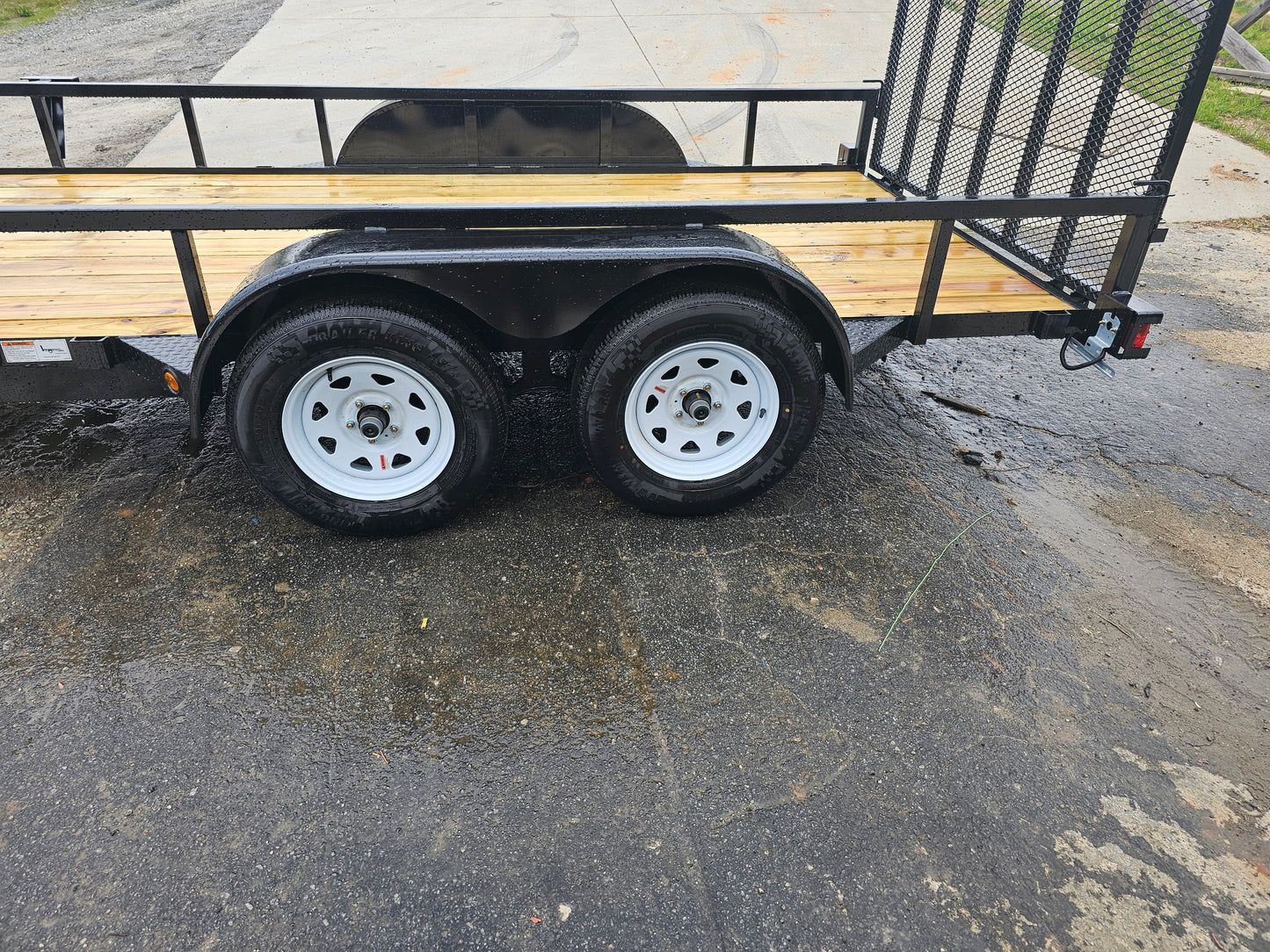 76"X14 Superior Elite trailer