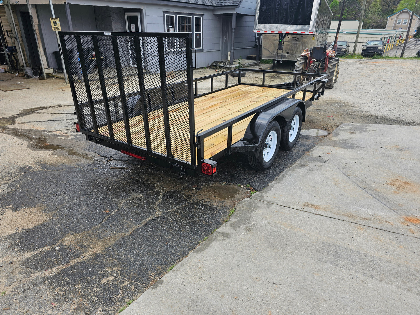 76"X14 Superior Elite trailer