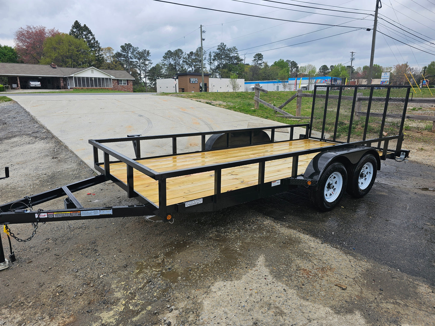 76"X16 Superior Elite trailer