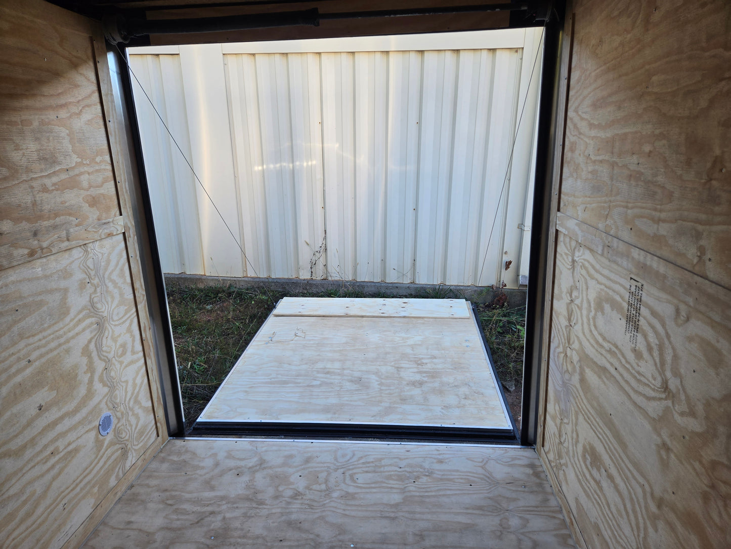 7X16 Enclosed Freedom Trailer